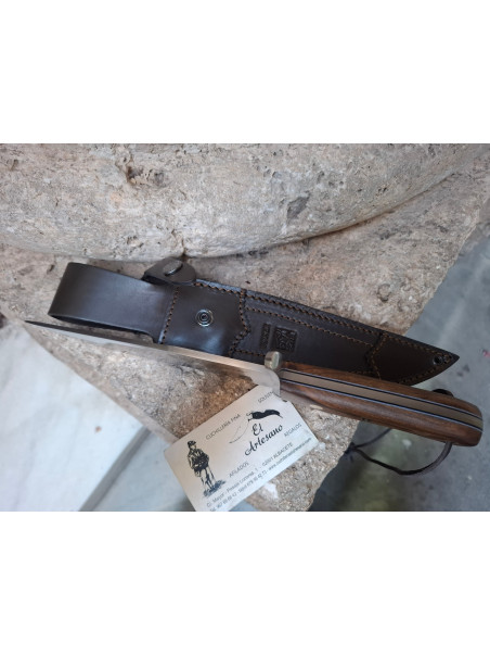 NOVEDAD CUCHILLO BOWIE JOKER 7,87 NOGAL