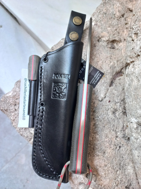 NOVEDAD CUCHILLO BUSHLORD CANVAS VERDE PEDERNAL JOKER