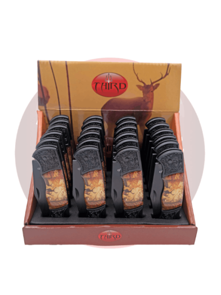 PACK DE 24 NAVAJAS THIRD N191C CIERVOS