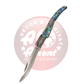 NAVAJA ÁRABE CARRACA N53VD SEDA ACRÍLICO Y ABULÓN