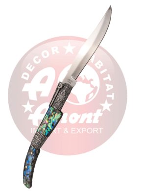 NAVAJA ÁRABE CARRACA N53VD SEDA ACRÍLICO Y ABULÓN