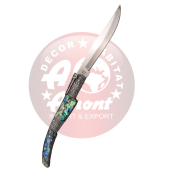 NAVAJA ÁRABE CARRACA N53VD SEDA ACRÍLICO Y ABULÓN