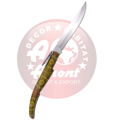 NAVAJA ÁRABE CARRACA THIRD N5AQ1 DAMASQUINO 13 CM