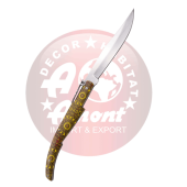 NAVAJA ÁRABE CARRACA THIRD N53Q1 DAMASQUINO 11 CM