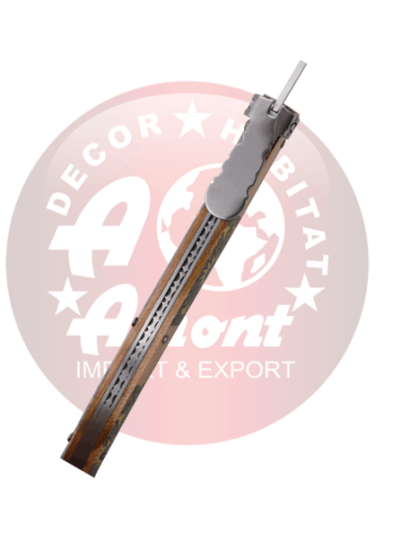 NAVAJA ÁRABE CARRACA THIRD N53Q1 DAMASQUINO 11 CM