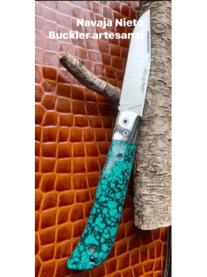 NAVAJA CABRITERA PIEDRA TURQUESA NIETO