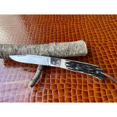 NAVAJA BUCKLER HUESO DE CIERVO NIETO