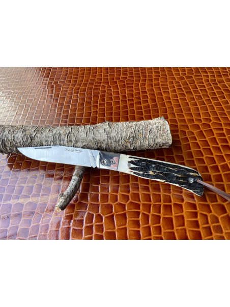 NAVAJA BUCKLER HUESO DE CIERVO NIETO