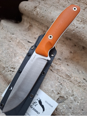 CUCHILLO BLAZE MANLY NARANJA