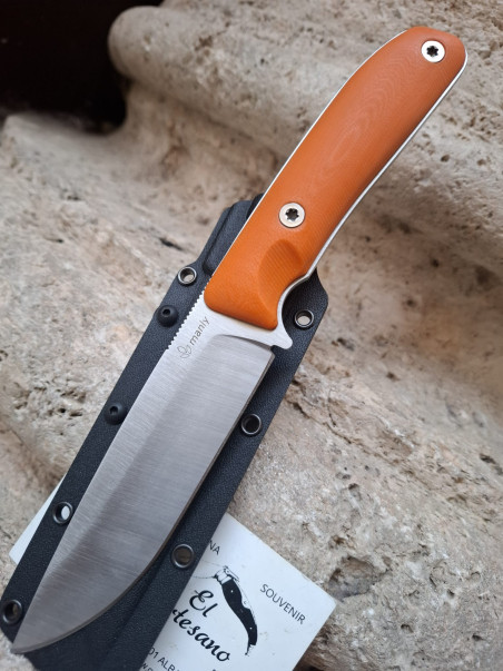 CUCHILLO BLAZE MANLY NARANJA