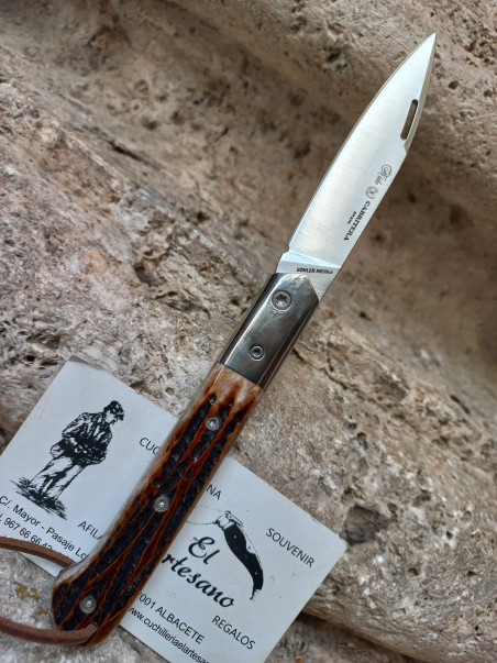 NAVAJA CABRITERA HUESO Y ACERO NIETO