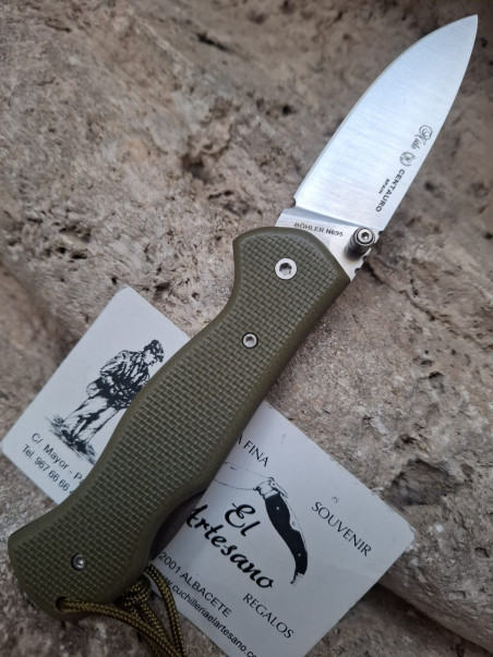 NAVAJA CENTAURO G10 OLIVA