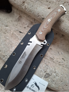 SÚPER OFERTA CUCHILLO BOINA VERDE CADETE MARRÓN CUDEMAN