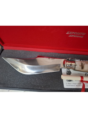 NAVAJA BANDOLERA MUFLÓN 16 CM HOJA EXPÓSITO