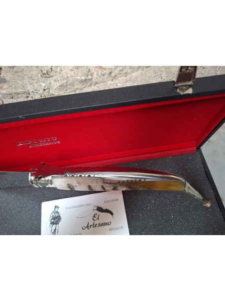 NAVAJA BANDOLERA MUFLÓN 16 CM HOJA EXPÓSITO