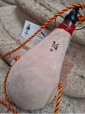 BOTA VINO PEZ CLARA 3/4 ARTESANA