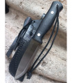 CUCHILLO BUSHLORD MIKARTA NEGRA PEDERNAL JOKER