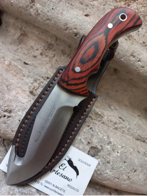 CUCHILLO CAZA DESOLLADOR MUELA BISONTE-11R