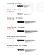 CUCHILLO TSUBAME COLLECTION CARBONO 1K6 KOTAI