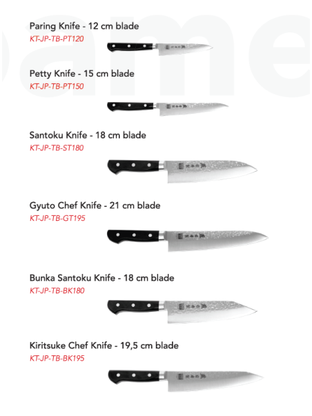 CUCHILLO TSUBAME COLLECTION CARBONO 1K6 KOTAI
