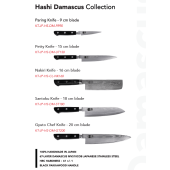 CUCHILLO HASHI DAMASCUS COLLECTION 67 CAPAS KOTAI