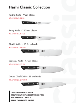 CUCHILLO HASHI CLASSIC COLLECTION KOTAI