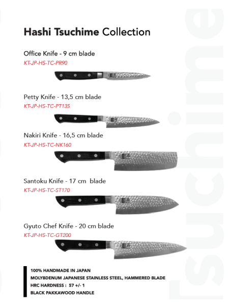 CUCHILLO HASHI TSUBIME COLLECTION KOTAI