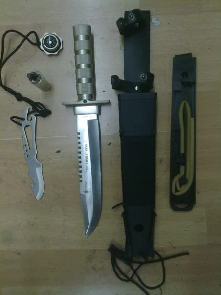 CUCHILLO SUPERVIVENCIA COMBAT KING I
