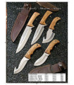 CUCHILLO DESOLLADOR DE OLIVO MUELA