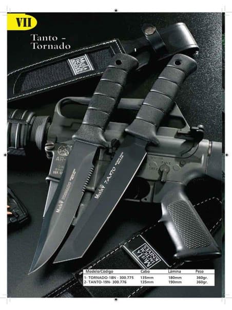 Cuchillo militar Tatica, modelo42 Inicio