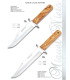 CUCHILLO DE MONTE DE NIETO LINEA CAZA MAYOR