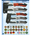 NAVAJAS TACTICAS ROJAS Y GRISES