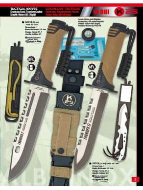 NOVEDAD  MACHETE THUNDER MARRON RUI k25 