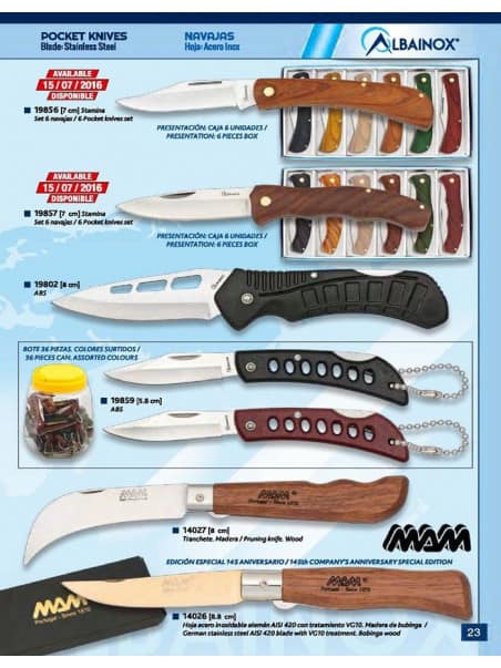 Las mejores ofertas en Navaja hawkbill cuchillos plegables de colección 3  Hojas