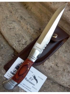 super oferta machete plegable avellano