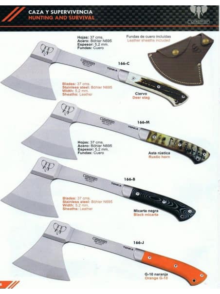 NOVEDAD HACHA CUDEMAN