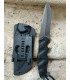 NOVEDAD MACHETE TACTICO KYDEX NEGRO