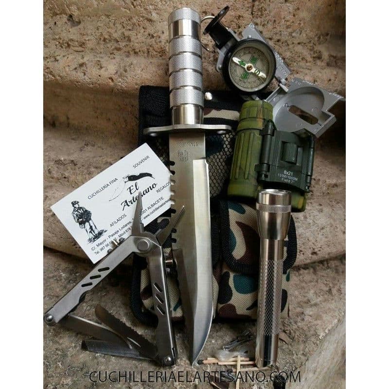 Kit de Supervivencia,Kit Supervivencia Militar Profesional,Kit