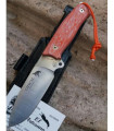 MACHETE CHACAL J&V NARANJA FUNDA PIEL