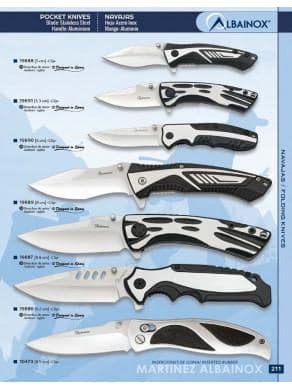 NOVEDAD NAVAJA ALBAINOX METAL