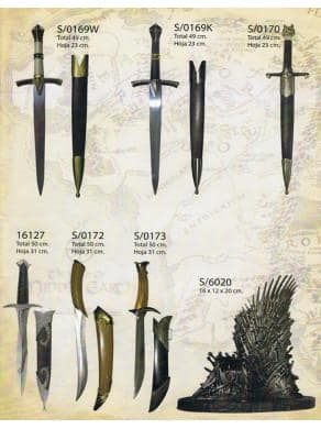 ESPADA DE J. DE TRONOS O S. DE LOS ANILLOS