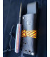 EXCLUSIVO CUCHILLO CHAMAN BUSHCRAFT AZUL NIETO