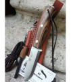 EXCLUSIVO CUCHILLO EMBER NOGAL SCANDI PEDERNAL JOKER