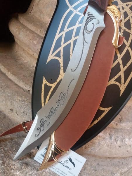 NOVEDAD CUCHILLO ELFICO ARAGORN