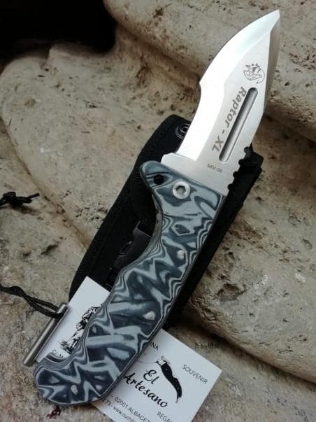 NOVEDAD NAVAJA RAPTOR XL MIKARTA NEGRA de j&v