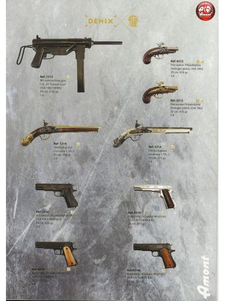 Navaja Llavero K2824D - AMONT, venta de réplicas de armas antiguas.