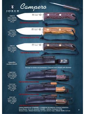  NOVEDAD CUCHILLO BS9 JOKER CAMPERO