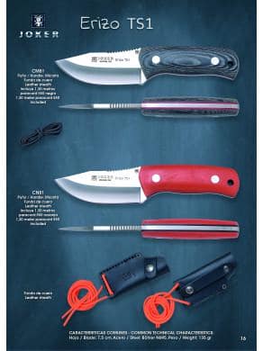 NOVEDAD CUCHILLO ERIZO TS1 JOKER