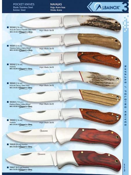 Cuchillos y navajas de caza
