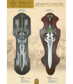 NOVEDAD ESPADA CON PANOPLIA TOLE10